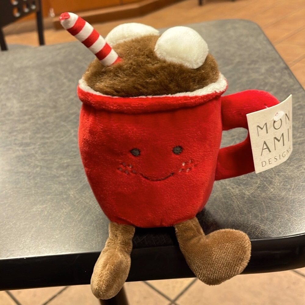 😊 🍫 Hot chocolate stuffie!!